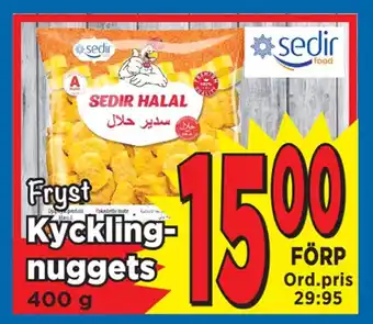 Supergrossen Kycklingnuggets erbjuda