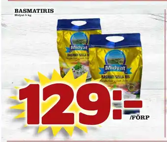 Prisma Mat Basmatiris erbjuda