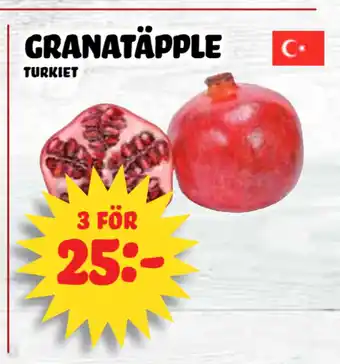 Nelins Granatäpple erbjuda