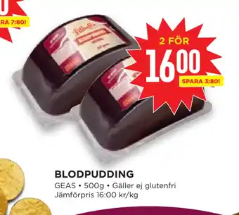 Willys Hemma Blodpudding erbjuda