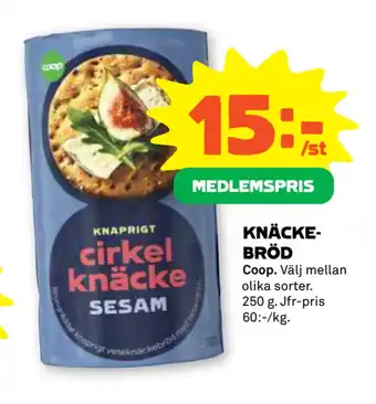 Stora Coop Knäckebröd erbjuda