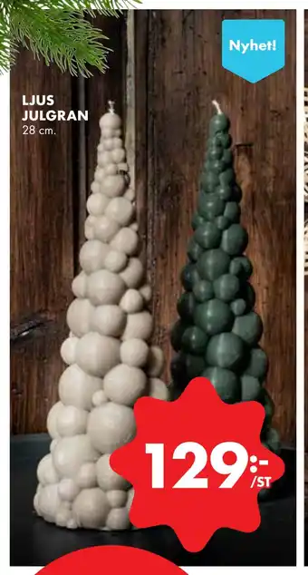 ÖoB Ljus julgran erbjuda
