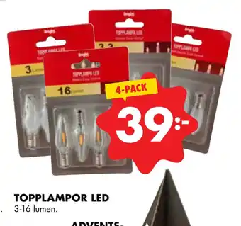 ÖoB Topplampor led erbjuda