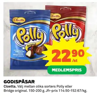 Coop Godispåsar erbjuda