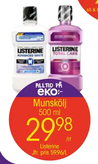 EKO Munskölj erbjuda