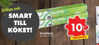 ÖoB Plastfolie erbjuda