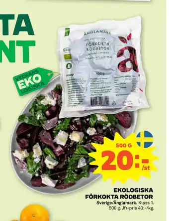 Coop Forum Ekologiska förkokta rödbetor erbjuda