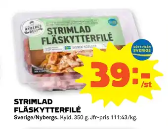 Coop Forum Strimlad fläskytterfilé erbjuda