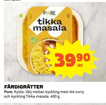 Coop Färdigrätter erbjuda