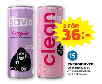 Coop Forum Energidryck erbjuda
