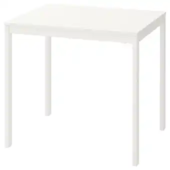 IKEA Vangsta utdragbart bord, vit, 80/120x70 cm erbjuda