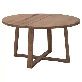 IKEA Mörbylånga bord, ekfaner brunlaserad, 145 cm erbjuda