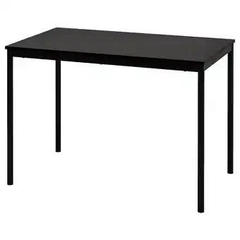 IKEA Sandsberg bord, svart, 110x67 cm erbjuda