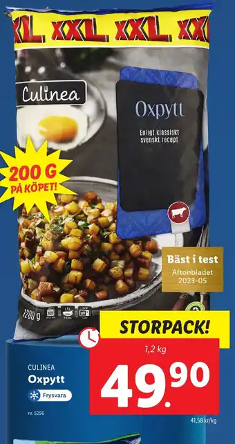 Lidl CULINEA Oxpytt erbjuda