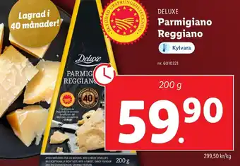 Lidl DELUXE Parmigiano Reggiano erbjuda
