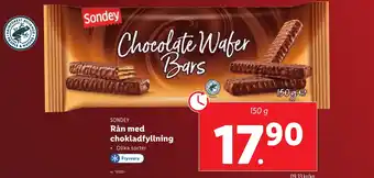 SONDEY Rån med chokladfyllning