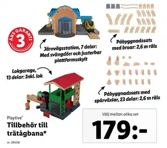 Lidl Playtive® Tillbehör till trätågbana erbjuda