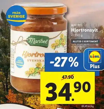 Lidl MARIBEL Hjortronsylt erbjuda