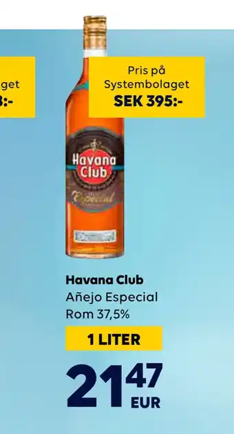 Border Shop Havana club erbjuda
