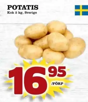 Supergrossen POTATIS erbjuda