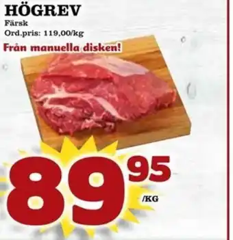 Supergrossen HÖGREV erbjuda