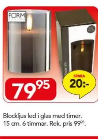 Bo Ohlsson Form living ljusdekoration erbjuda