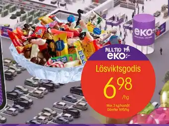EKO Lösviktsgodis erbjuda