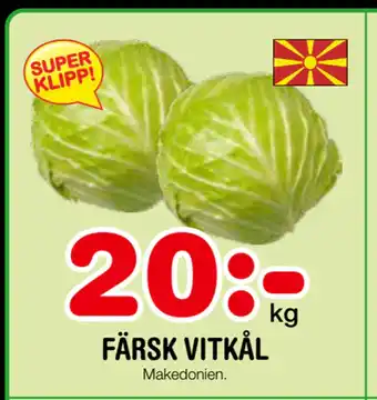 Nya Pulsen Färsk vitkål erbjuda
