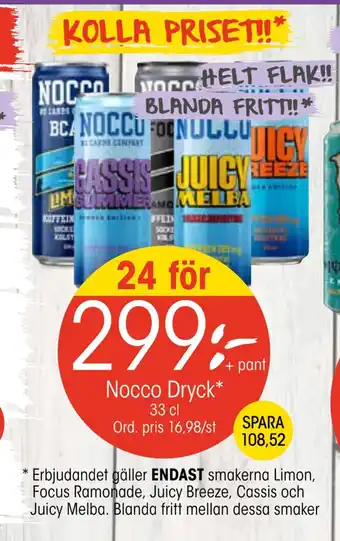 Nocco dryck