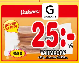 Nya Pulsen Varmkorv erbjuda