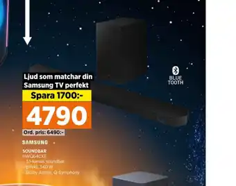 Power Samsung soundbar erbjuda