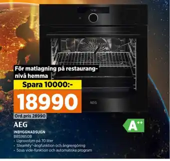 Power Aeg ugn erbjuda