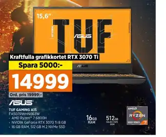 Power Asus laptop erbjuda