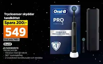 Power Braun oral-b eltandborste erbjuda