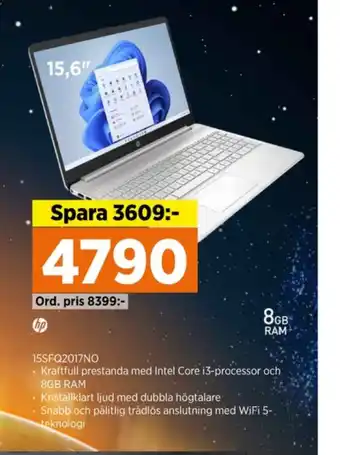 Power Hp laptop erbjuda
