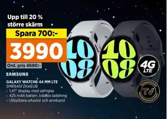 Power Samsung smart watch erbjuda