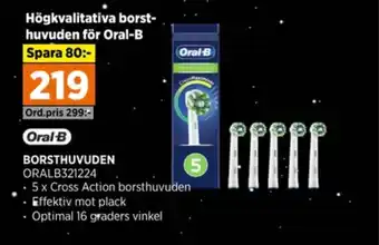 Power Braun oral-b borstar el-tandborste erbjuda