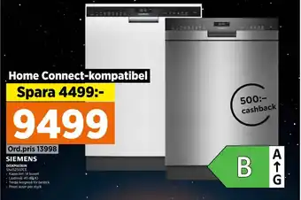 Power Siemens diskmaskin erbjuda