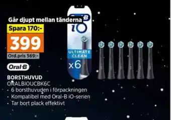 Braun oral-b borstar el-tandborste