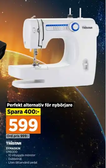 Power Tristar symaskin erbjuda