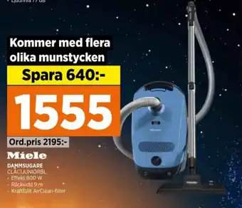 Power Miele dammsugare erbjuda