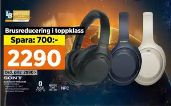 Power Sony headset erbjuda