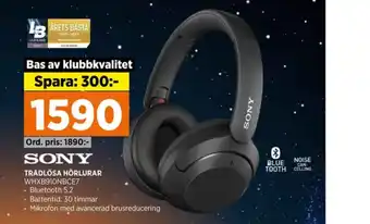 Power Sony headset erbjuda