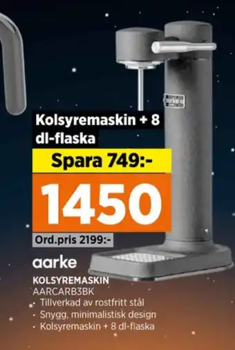 Power Aarke kolsyremaskin erbjuda