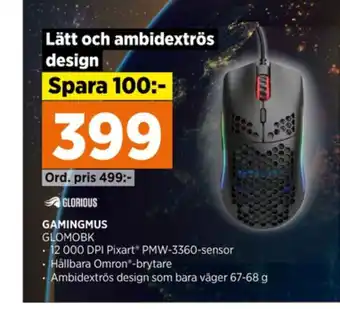Power Glorious mus erbjuda