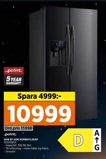 Power Point kyl- & frysskåp erbjuda