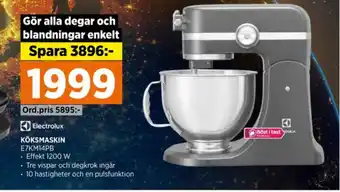 Power Electrolux matberedare erbjuda
