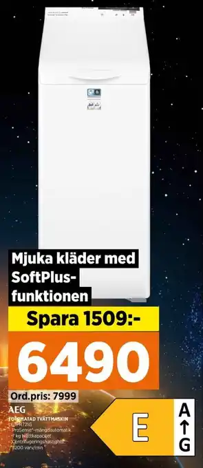 Power Aeg tvättmaskin erbjuda