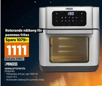 Power Princess airfryer erbjuda