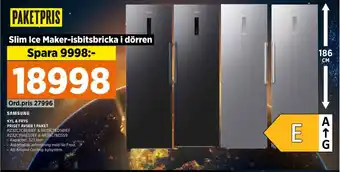 Power Samsung kyl- & frysskåp erbjuda